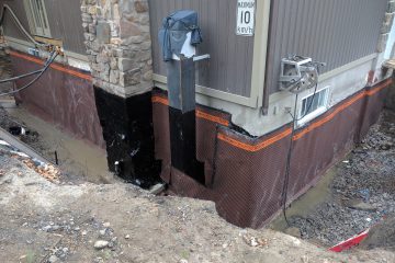 Fissures, Drains français et Imperméabilisation